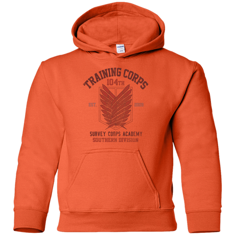Sweatshirts Orange / YS 104th Training Corps Youth Hoodie