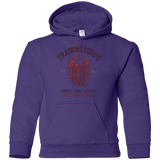 Sweatshirts Purple / YS 104th Training Corps Youth Hoodie