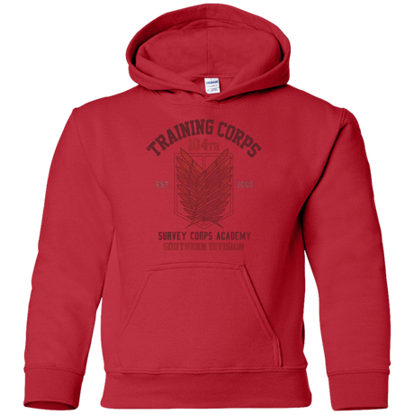 Sweatshirts Red / YS 104th Training Corps Youth Hoodie