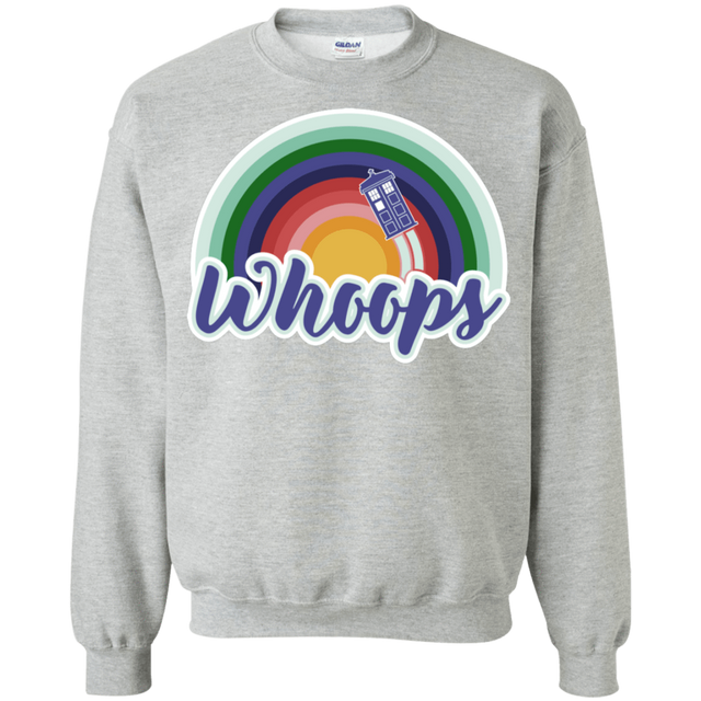 Sweatshirts Sport Grey / S 13th Doctor Retro Whoops Crewneck Sweatshirt