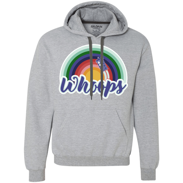 Sweatshirts Sport Grey / L 13th Doctor Retro Whoops Premium Fleece Hoodie