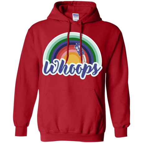 Sweatshirts Red / S 13th Doctor Retro Whoops Pullover Hoodie
