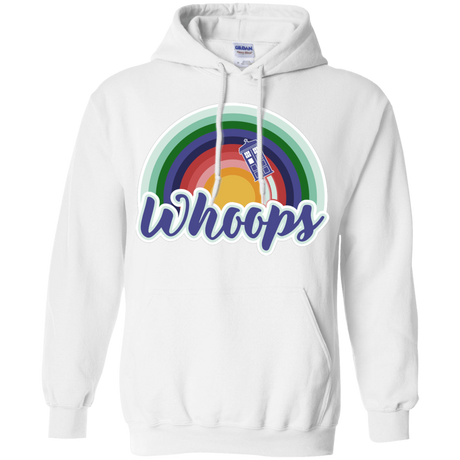 Sweatshirts White / S 13th Doctor Retro Whoops Pullover Hoodie