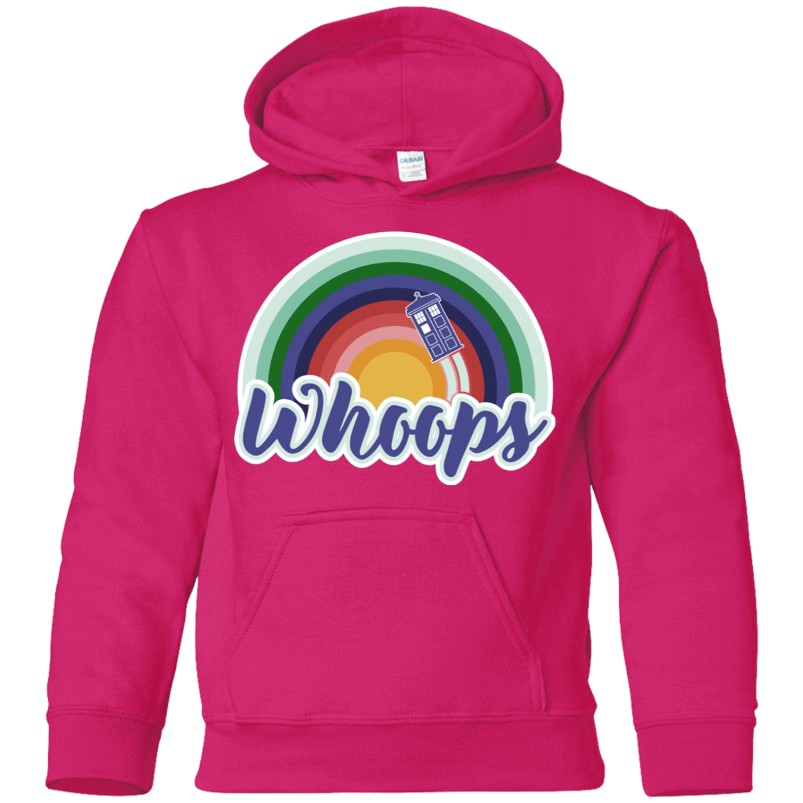 Sweatshirts Heliconia / YS 13th Doctor Retro Whoops Youth Hoodie