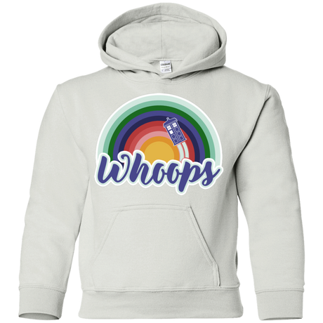 Sweatshirts White / YS 13th Doctor Retro Whoops Youth Hoodie