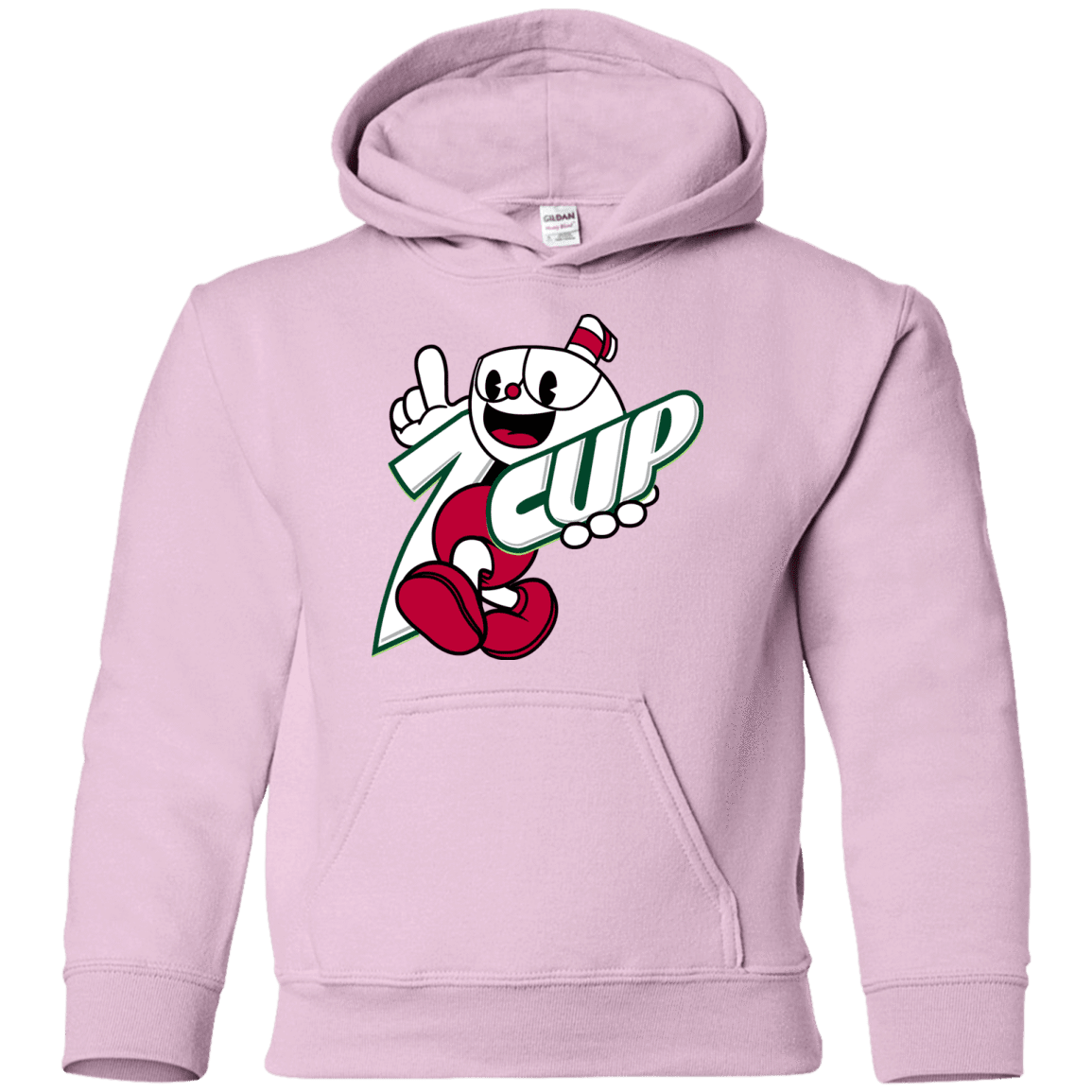 Sweatshirts Light Pink / YS 1cup Youth Hoodie