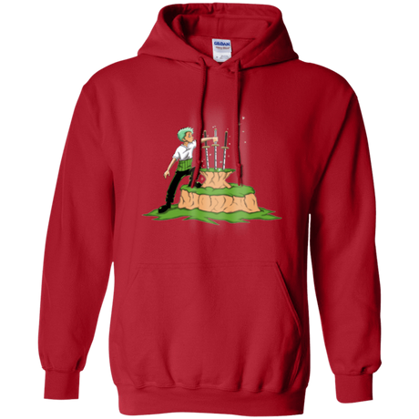 Sweatshirts Red / Small 3 Swords in the Stone Pullover Hoodie