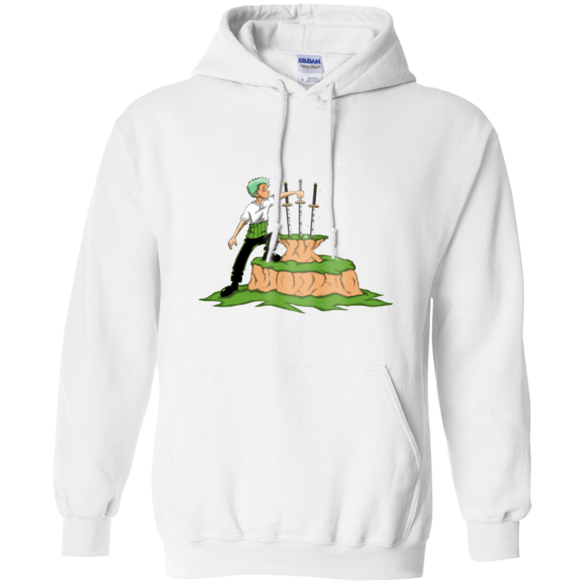 Sweatshirts White / Small 3 Swords in the Stone Pullover Hoodie