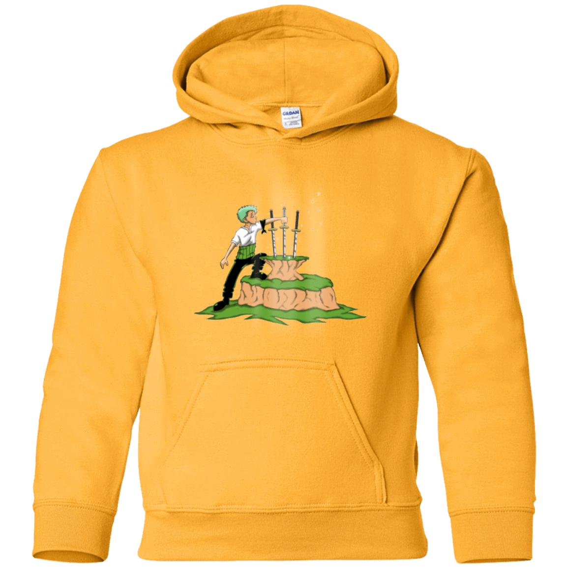 Sweatshirts Gold / YS 3 Swords in the Stone Youth Hoodie