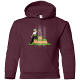 Sweatshirts Maroon / YS 3 Swords in the Stone Youth Hoodie