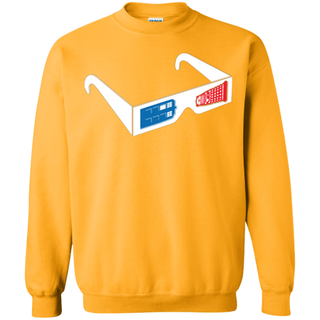 Sweatshirts Gold / Small 3DW Crewneck Sweatshirt