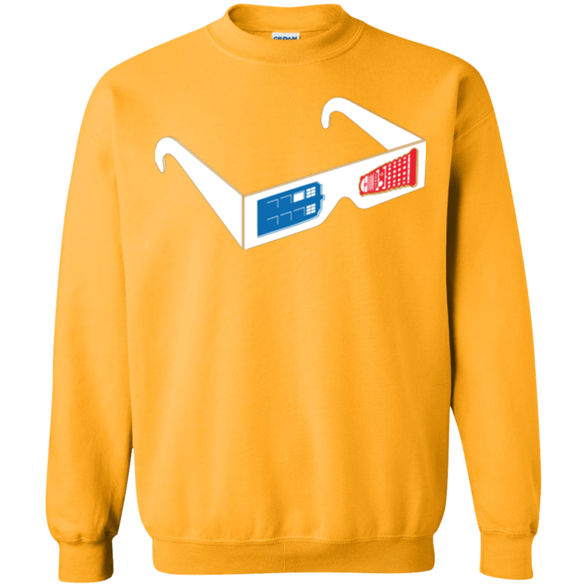 Sweatshirts Gold / Small 3DW Crewneck Sweatshirt