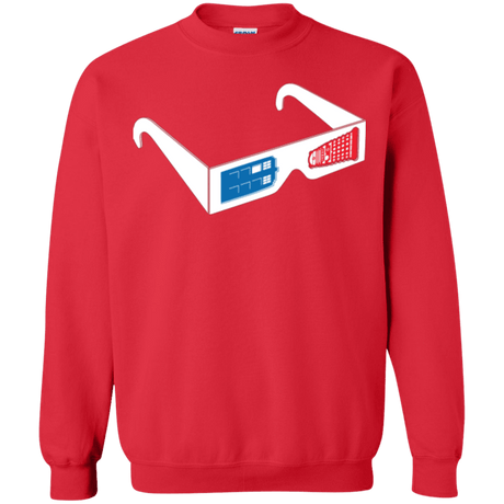 Sweatshirts Red / Small 3DW Crewneck Sweatshirt