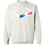 Sweatshirts White / Small 3DW Crewneck Sweatshirt