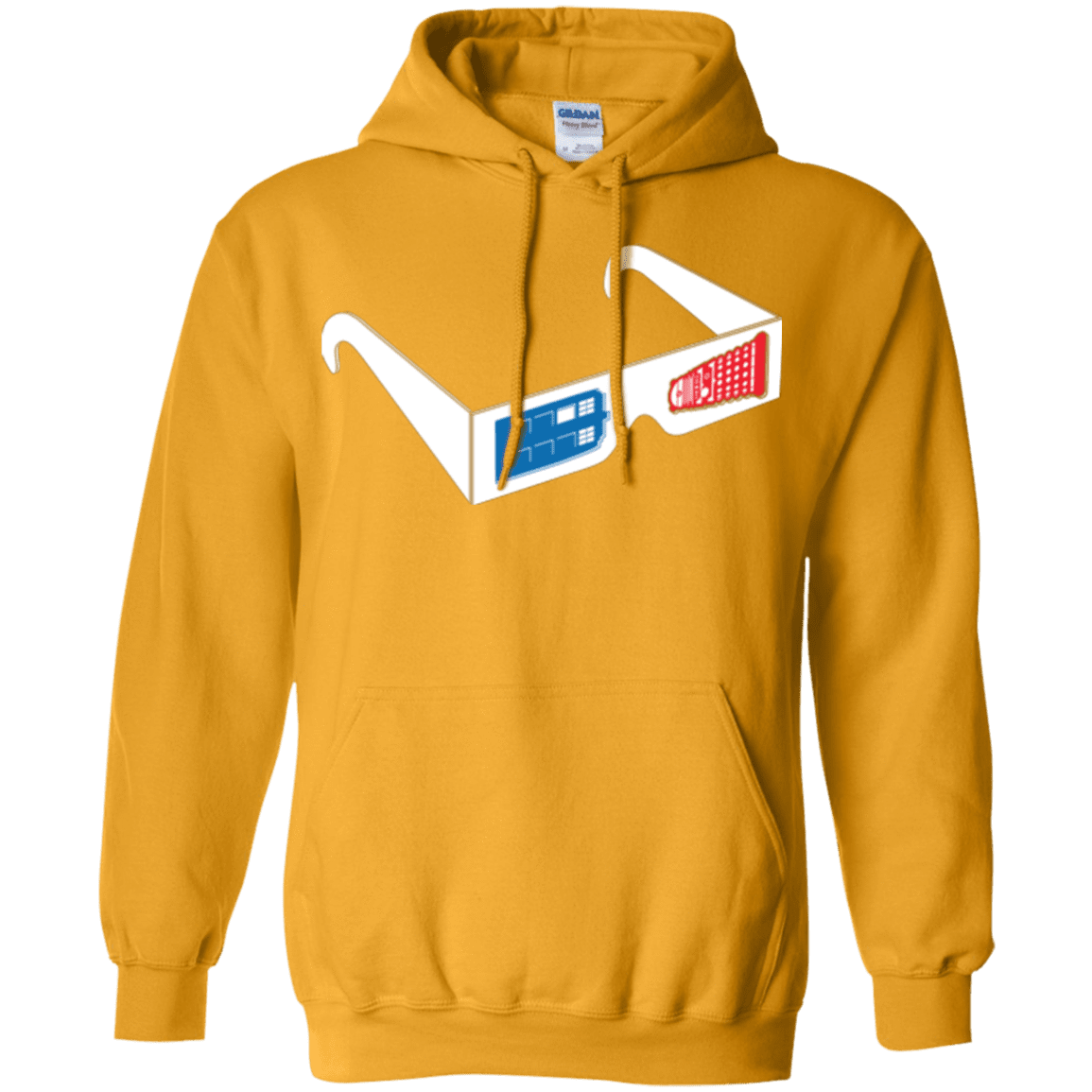 Sweatshirts Gold / Small 3DW Pullover Hoodie