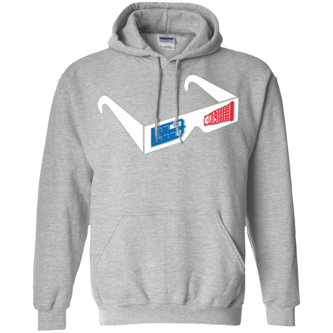 Sweatshirts Sport Grey / Small 3DW Pullover Hoodie