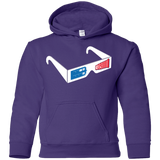 Sweatshirts Purple / YS 3DW Youth Hoodie