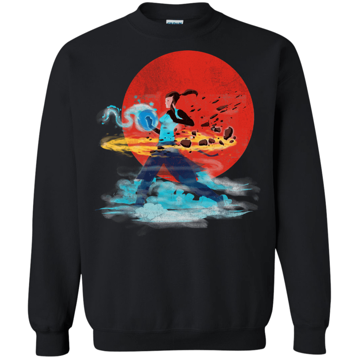 Sweatshirts Black / S 4 powers Crewneck Sweatshirt