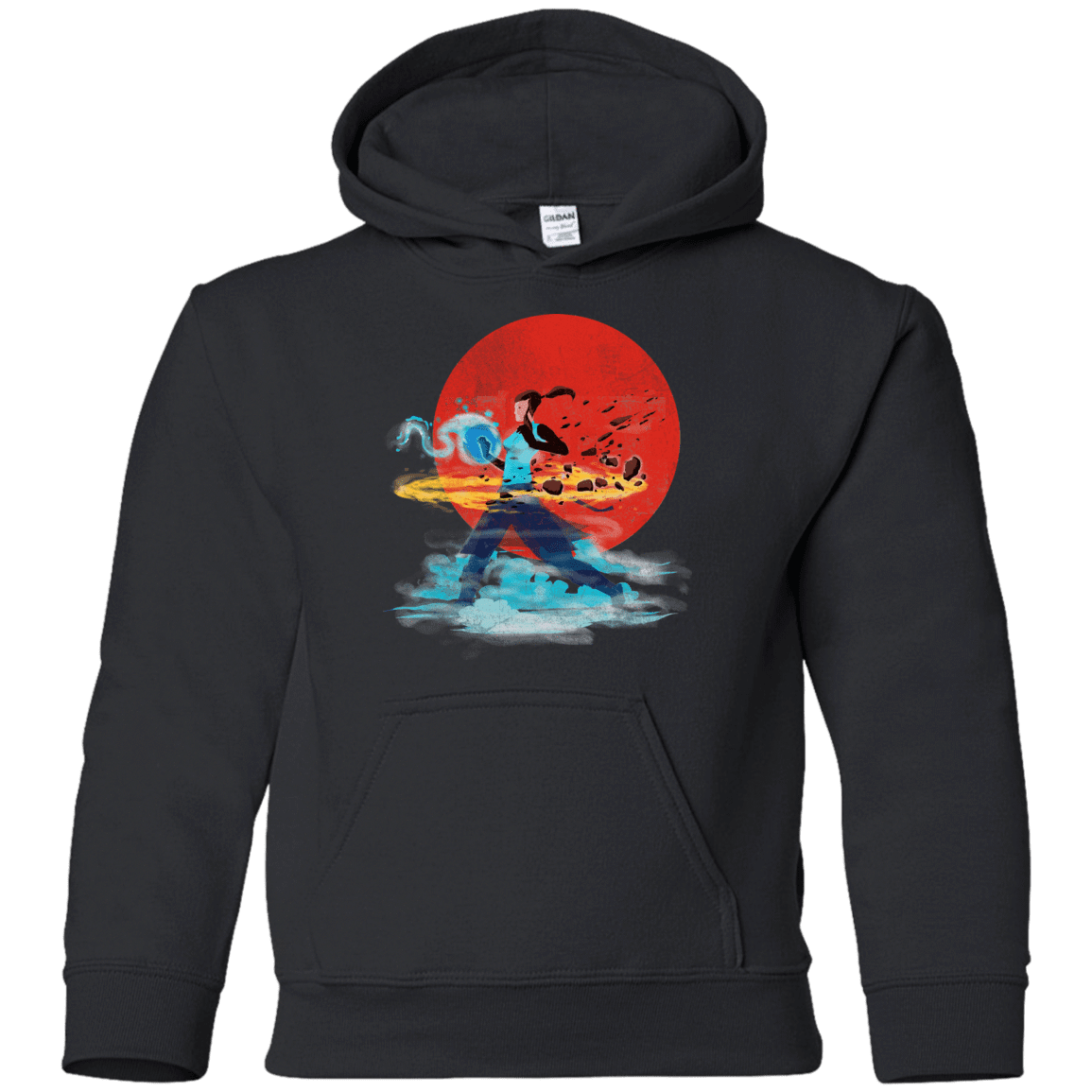 Sweatshirts Black / YS 4 powers Youth Hoodie