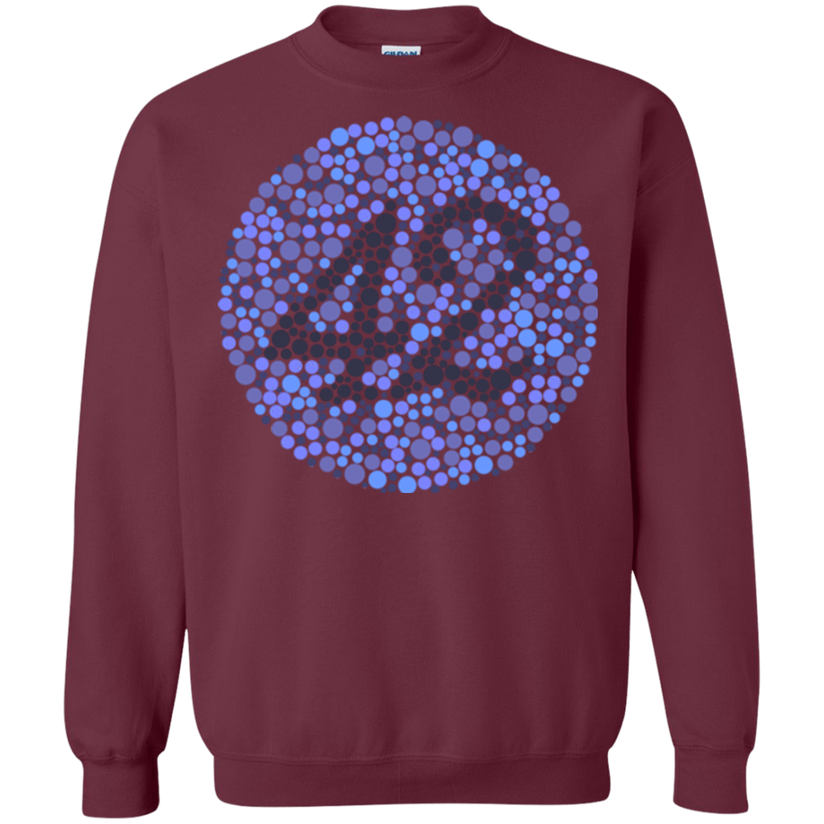 Sweatshirts Maroon / Small 42 blind test Crewneck Sweatshirt