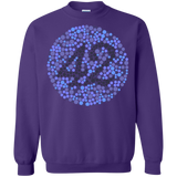 Sweatshirts Purple / Small 42 blind test Crewneck Sweatshirt