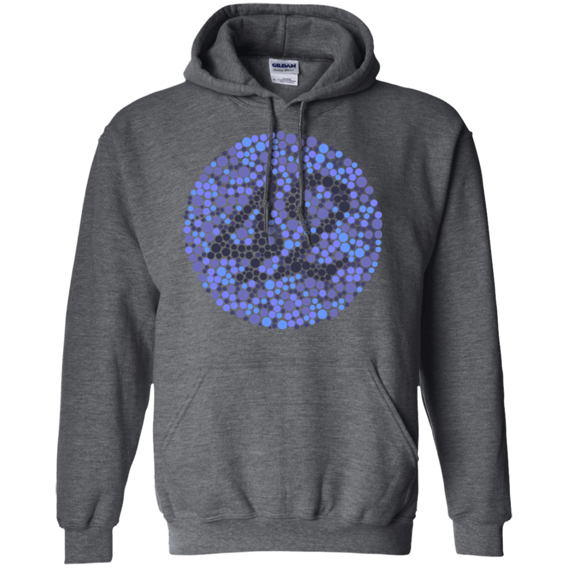 Sweatshirts Dark Heather / Small 42 blind test Pullover Hoodie