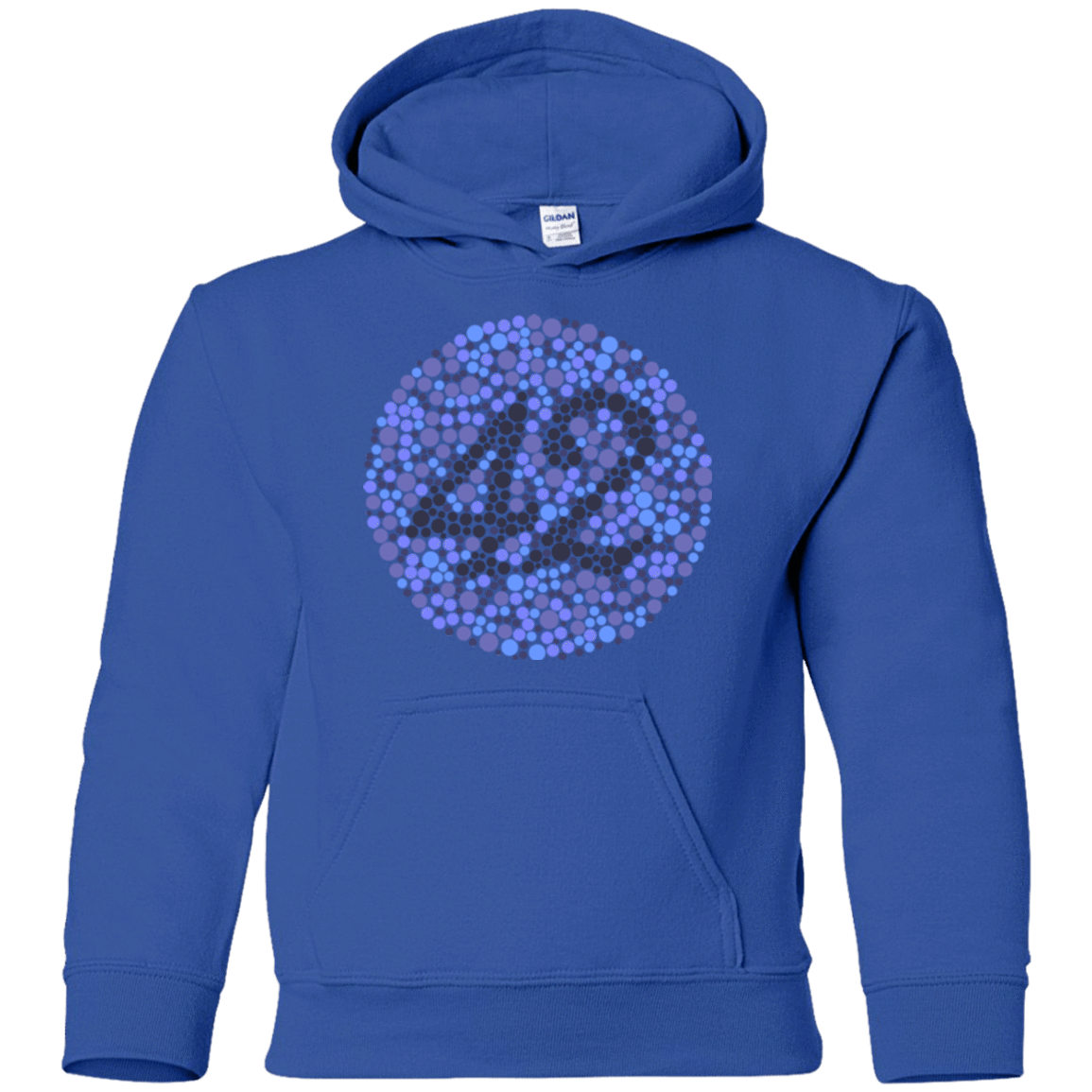 Sweatshirts Royal / YS 42 blind test Youth Hoodie