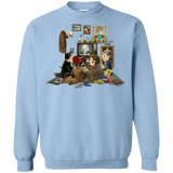 Sweatshirts Light Blue / Small 50 Years Of The Doctor Crewneck Sweatshirt