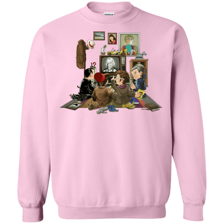 Sweatshirts Light Pink / Small 50 Years Of The Doctor Crewneck Sweatshirt