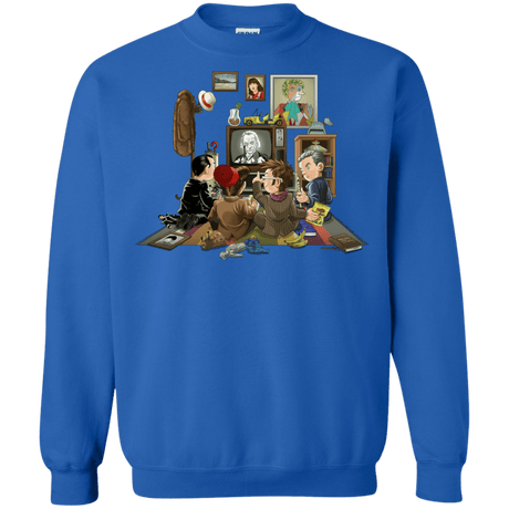 Sweatshirts Royal / Small 50 Years Of The Doctor Crewneck Sweatshirt