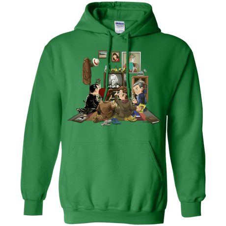 Sweatshirts Irish Green / Small 50 Years Of The Doctor Pullover Hoodie