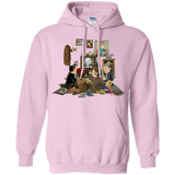 Sweatshirts Light Pink / Small 50 Years Of The Doctor Pullover Hoodie