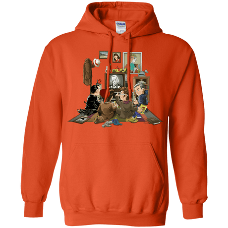 Sweatshirts Orange / Small 50 Years Of The Doctor Pullover Hoodie