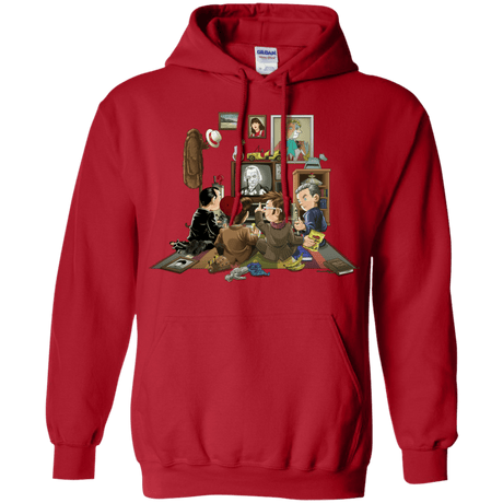 Sweatshirts Red / Small 50 Years Of The Doctor Pullover Hoodie