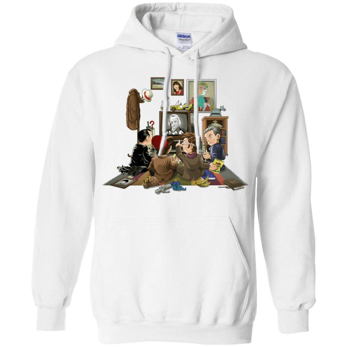 Sweatshirts White / Small 50 Years Of The Doctor Pullover Hoodie