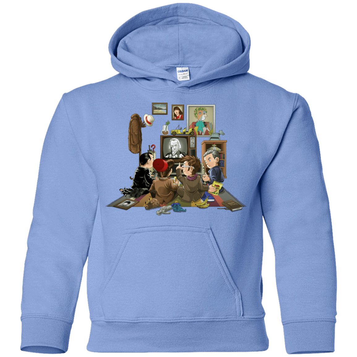 Sweatshirts Carolina Blue / YS 50 Years Of The Doctor Youth Hoodie