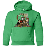 Sweatshirts Irish Green / YS 50 Years Of The Doctor Youth Hoodie