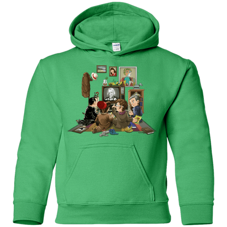 Sweatshirts Irish Green / YS 50 Years Of The Doctor Youth Hoodie