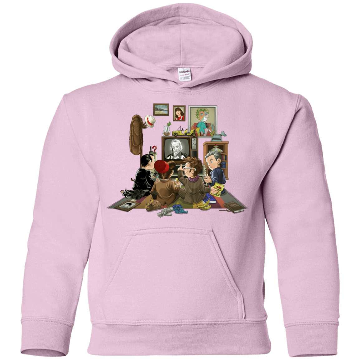 Sweatshirts Light Pink / YS 50 Years Of The Doctor Youth Hoodie