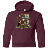 Sweatshirts Maroon / YS 50 Years Of The Doctor Youth Hoodie