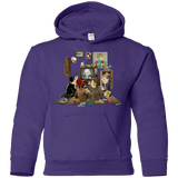 Sweatshirts Purple / YS 50 Years Of The Doctor Youth Hoodie