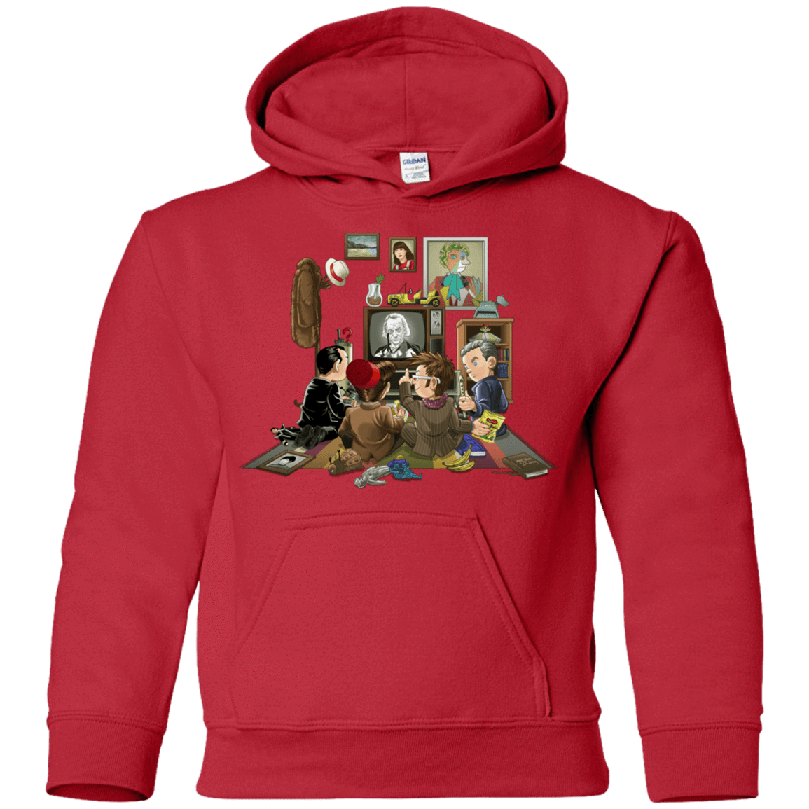 Sweatshirts Red / YS 50 Years Of The Doctor Youth Hoodie