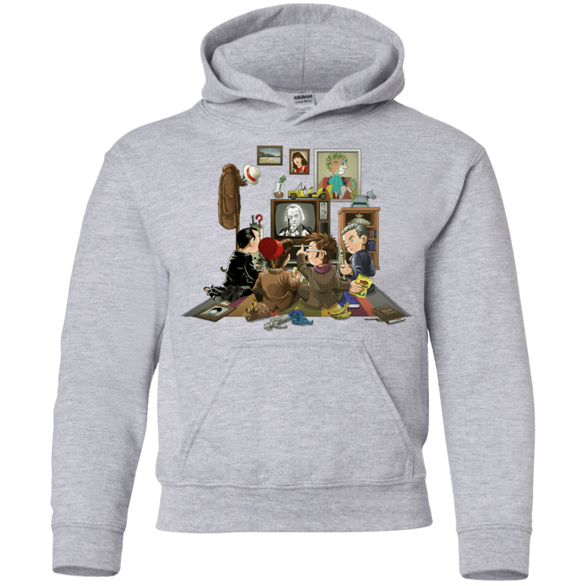 Sweatshirts Sport Grey / YS 50 Years Of The Doctor Youth Hoodie