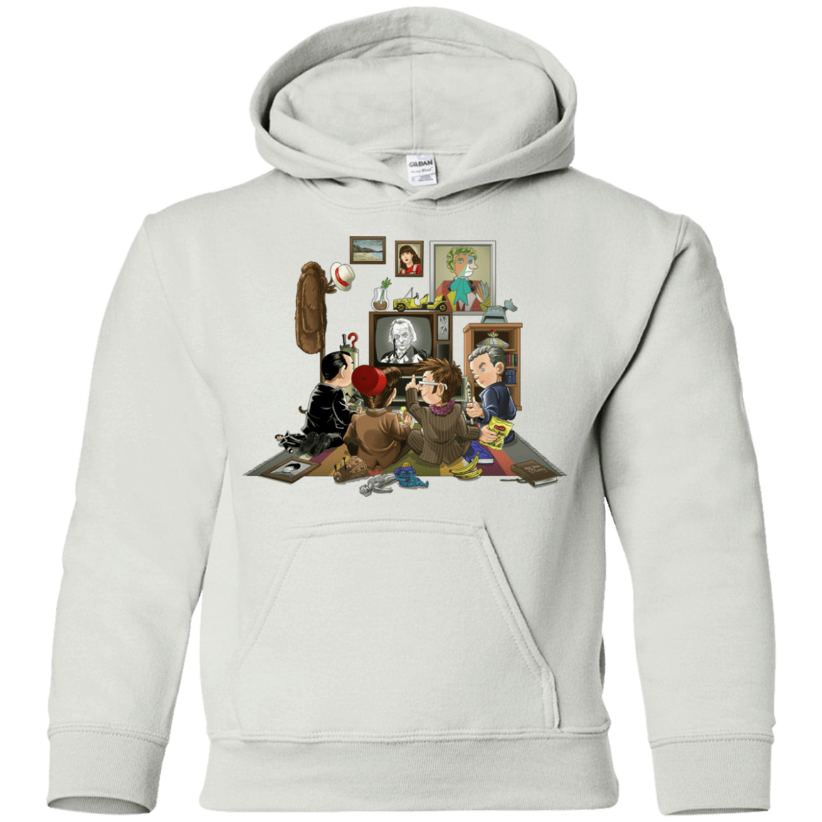 Sweatshirts White / YS 50 Years Of The Doctor Youth Hoodie