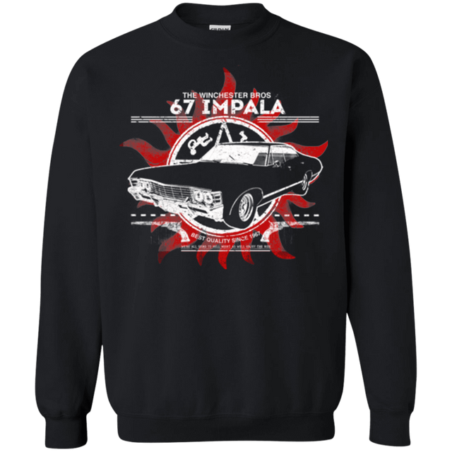 Sweatshirts Black / Small 67 impala Crewneck Sweatshirt