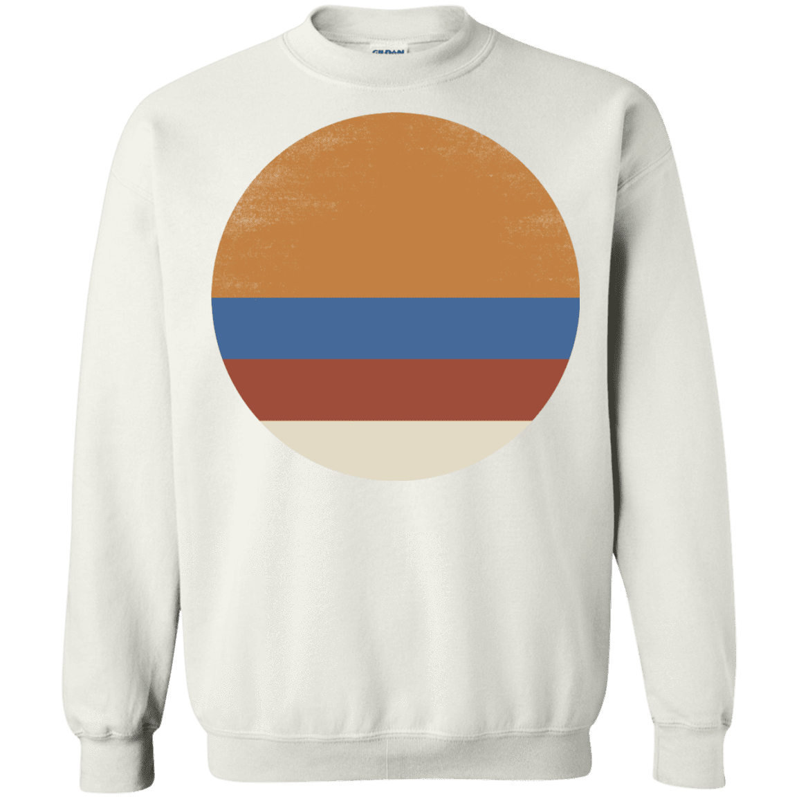 Sweatshirts White / S 70s Sun Crewneck Sweatshirt