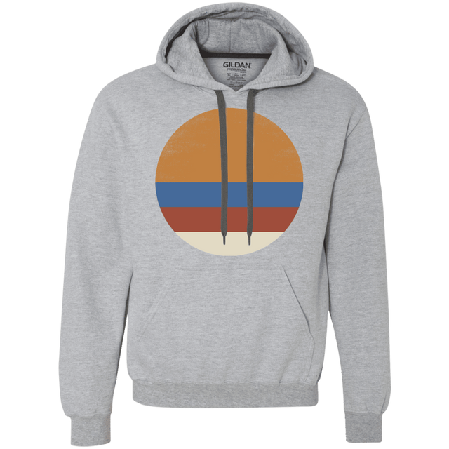 Sweatshirts Sport Grey / S 70s Sun Premium Fleece Hoodie