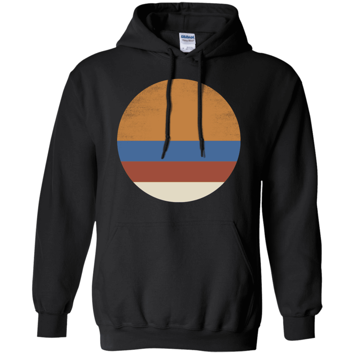 Sweatshirts Black / S 70s Sun Pullover Hoodie