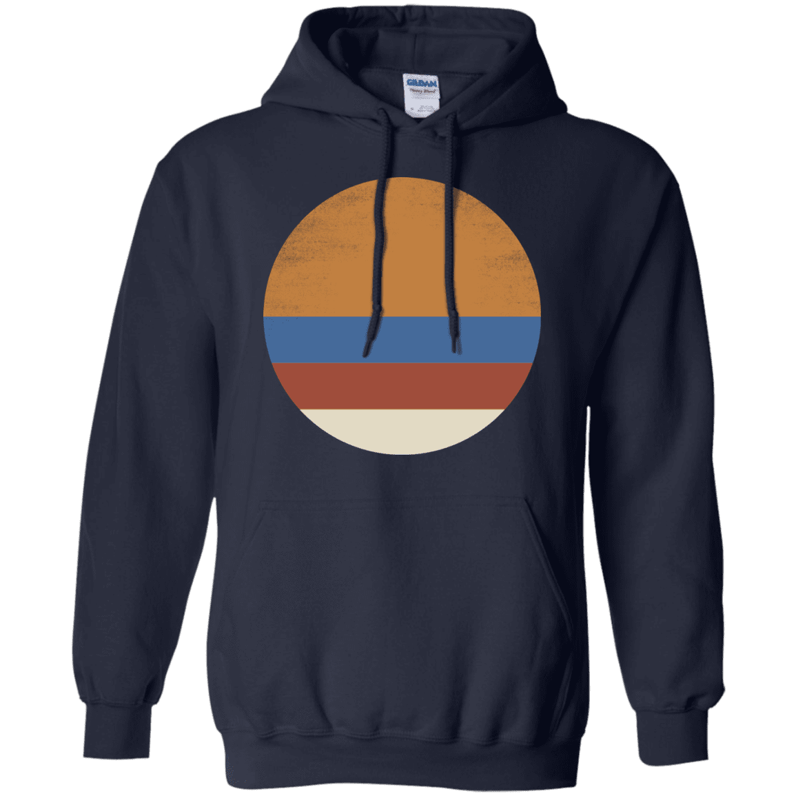 Sweatshirts Navy / S 70s Sun Pullover Hoodie