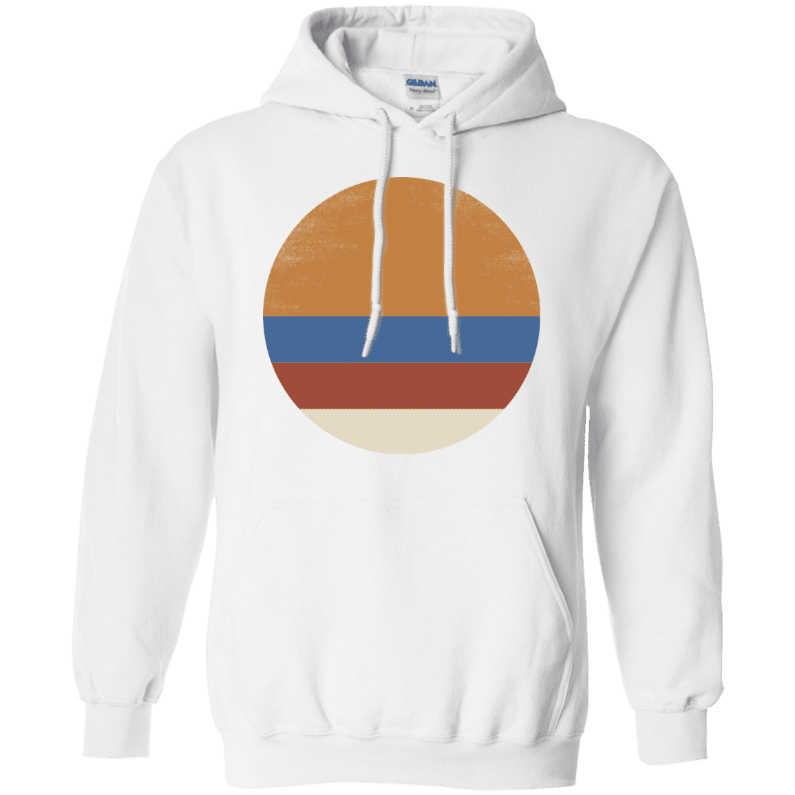 Sweatshirts White / S 70s Sun Pullover Hoodie